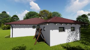 Bungalov Bungalov Domy Moderný Bungalov dom