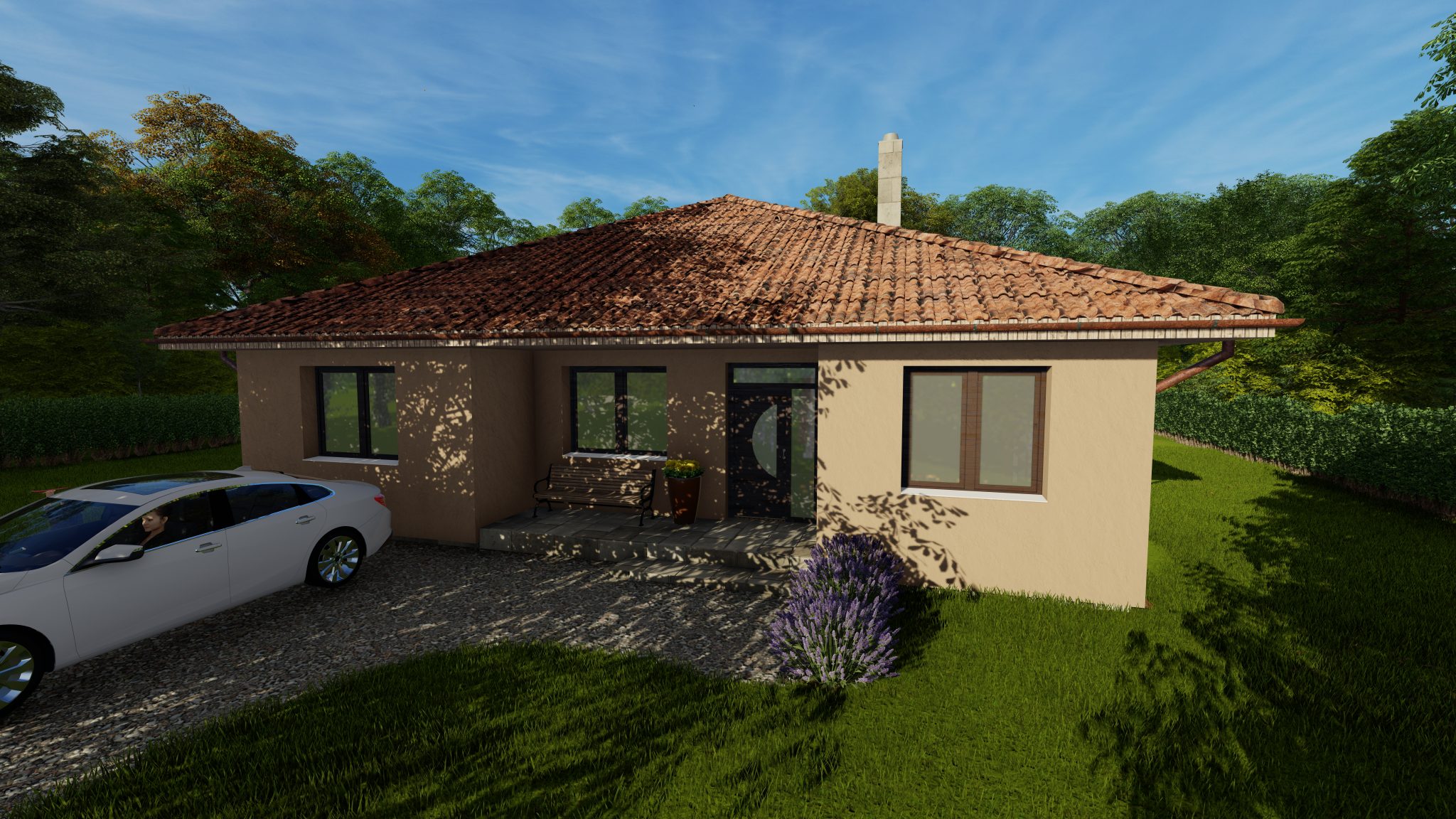 Bungalov Bungalov Domy Projekt domu