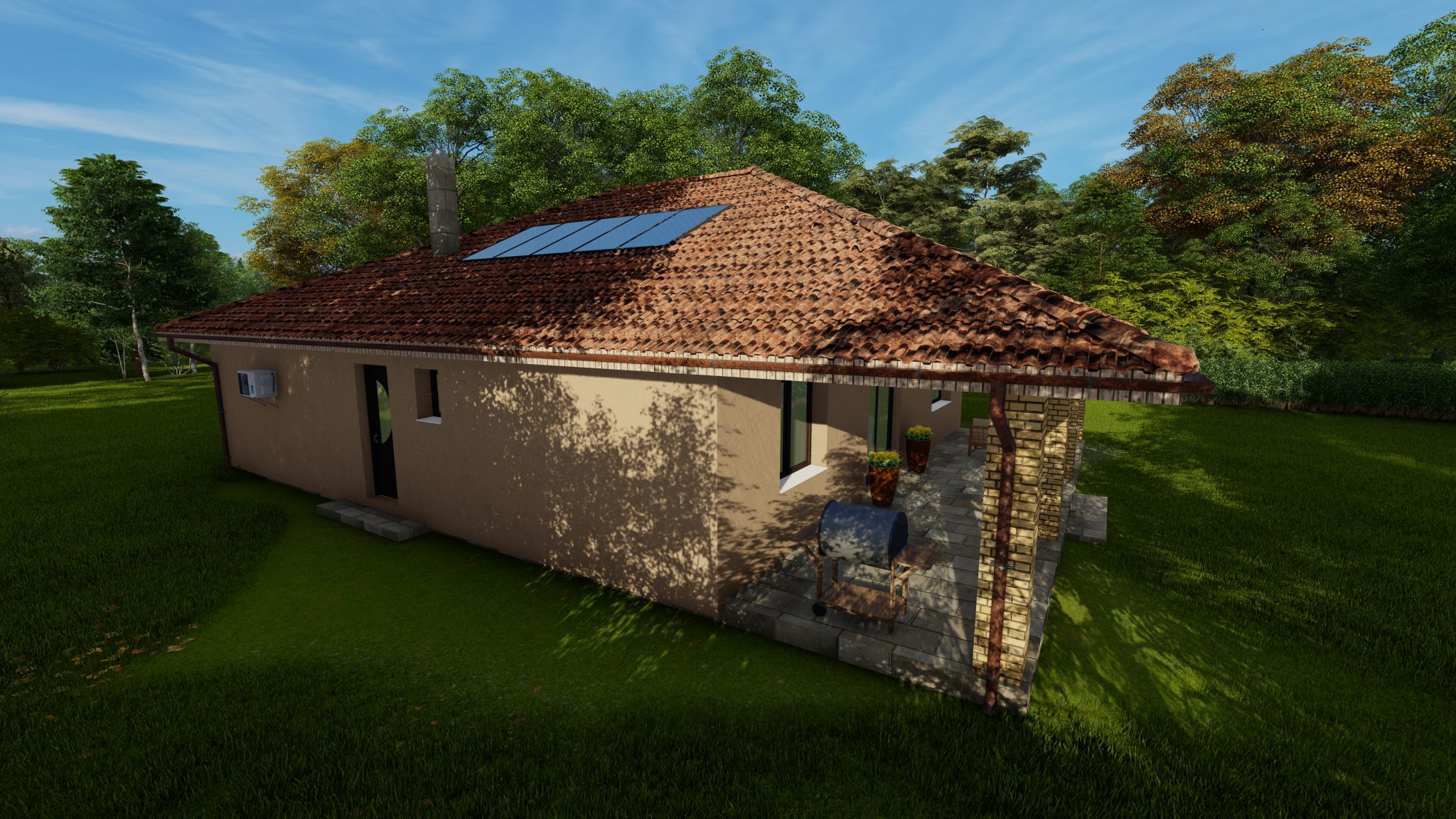 Bungalov Projekt domu